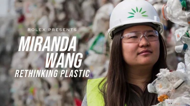 Miranda Wang Plastic Innovation Meets Rolex Sustainability