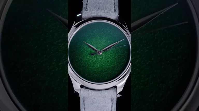 Endeavour Centre Seconds Concept Lime Green Enamel By H Moser And Cie