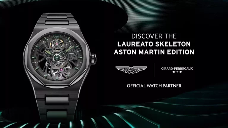 Laureato Skeleton Aston Martin Edition Blends Horology and Performance