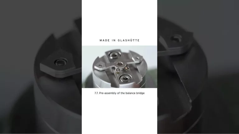 Exploring the Precision of the NOMOS GLASHÜTTE Watch’s Balance Bridge
