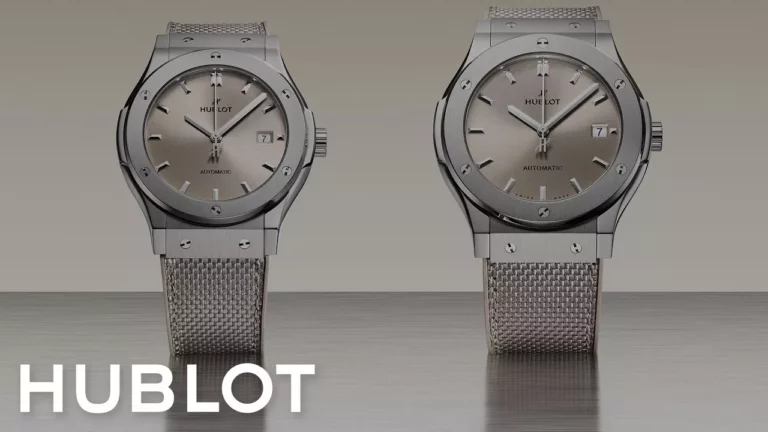 Hublot Classic Fusion Essential Taupe Showcases Monochrome Design