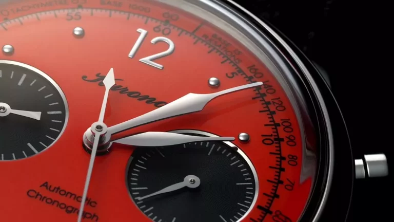 Discover the Elegance of the Kurono Vermilion Chronograph ‘SHU:朱’