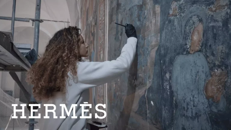 Reviving Saint Benedict’s Frescoes in Naples by HERMÈS