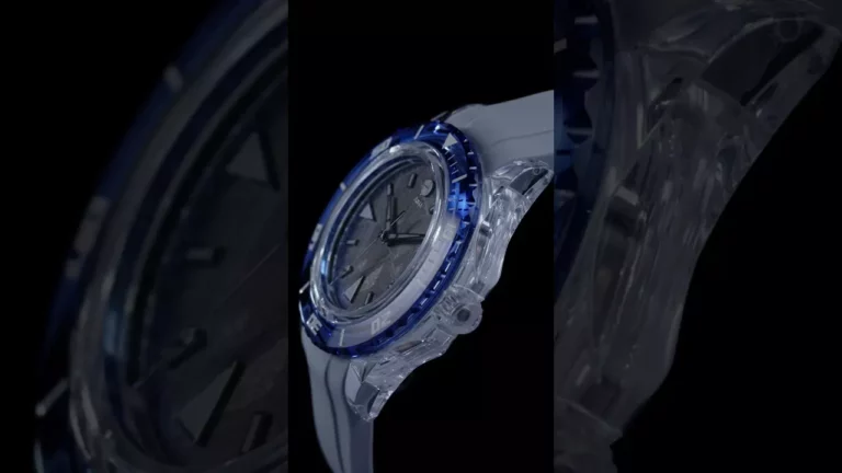 Artya AquaSaphir Meteorite Blue Bezel Redefines Swiss Watchmaking