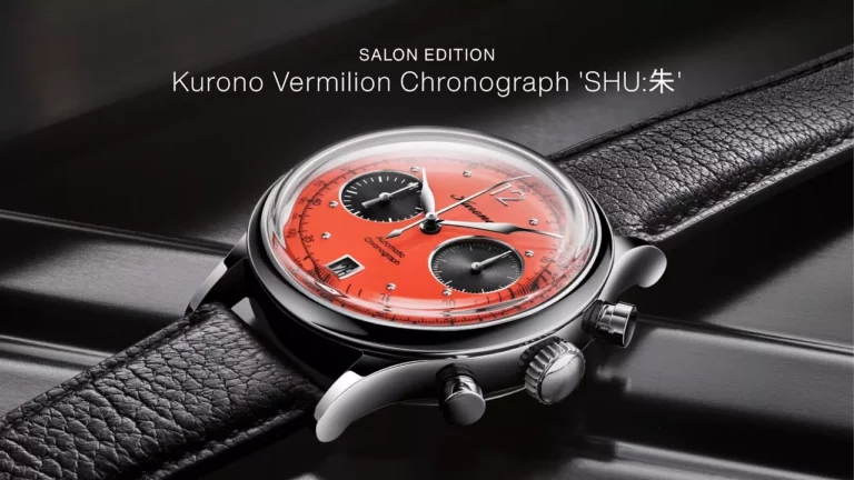Exploring the Kurono Vermilion Chronograph ‘SHU’ With Hajime Asaoka