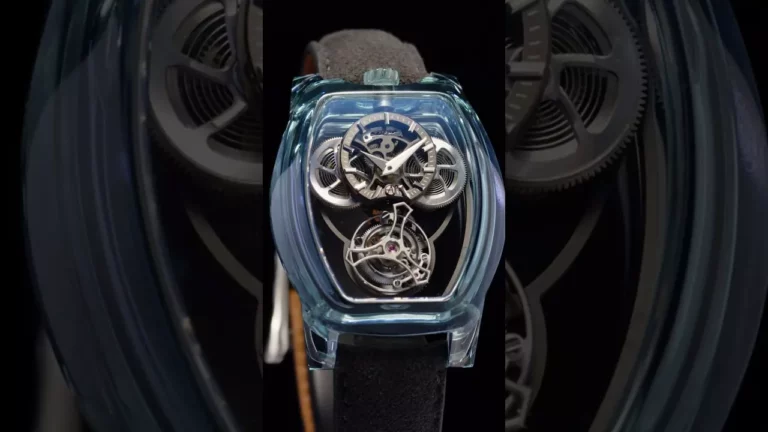 Artya Curvy Purity Tourbillon NanoSaphir Chameleon Blue Purple Watch