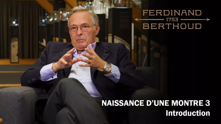 Naissance d’une Montre 3 – Traditional Watchmaking Art