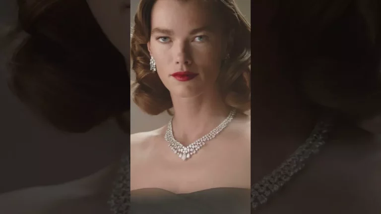 Radiant Elegance In The Harry Winston Talk To Me Collection