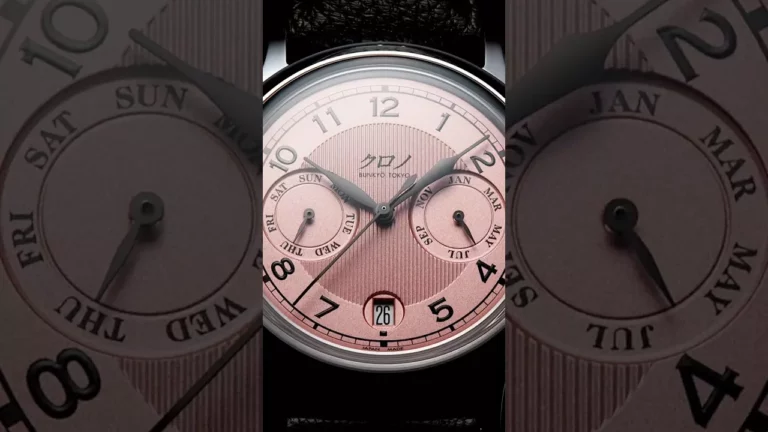 Kurono Grand Jubilee Calendar: Perpetual Elegance in Steel