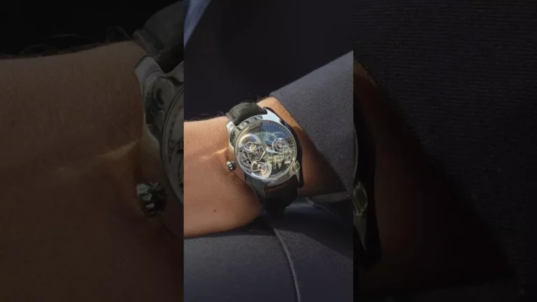 Artya Purity Wavy HMS Titanium Shiny Skeletonized Timepiece