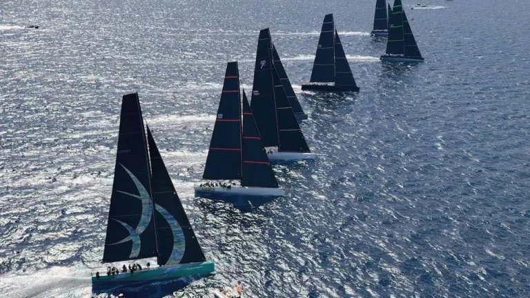 Luxury Yacht Racing At The 2025 Maxi Yacht Rolex Cup Porto Cervo
