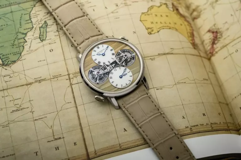 ARNOLD & SON - Arnold & Son x Chronopassion Double Tourbillon ‘Landscape’