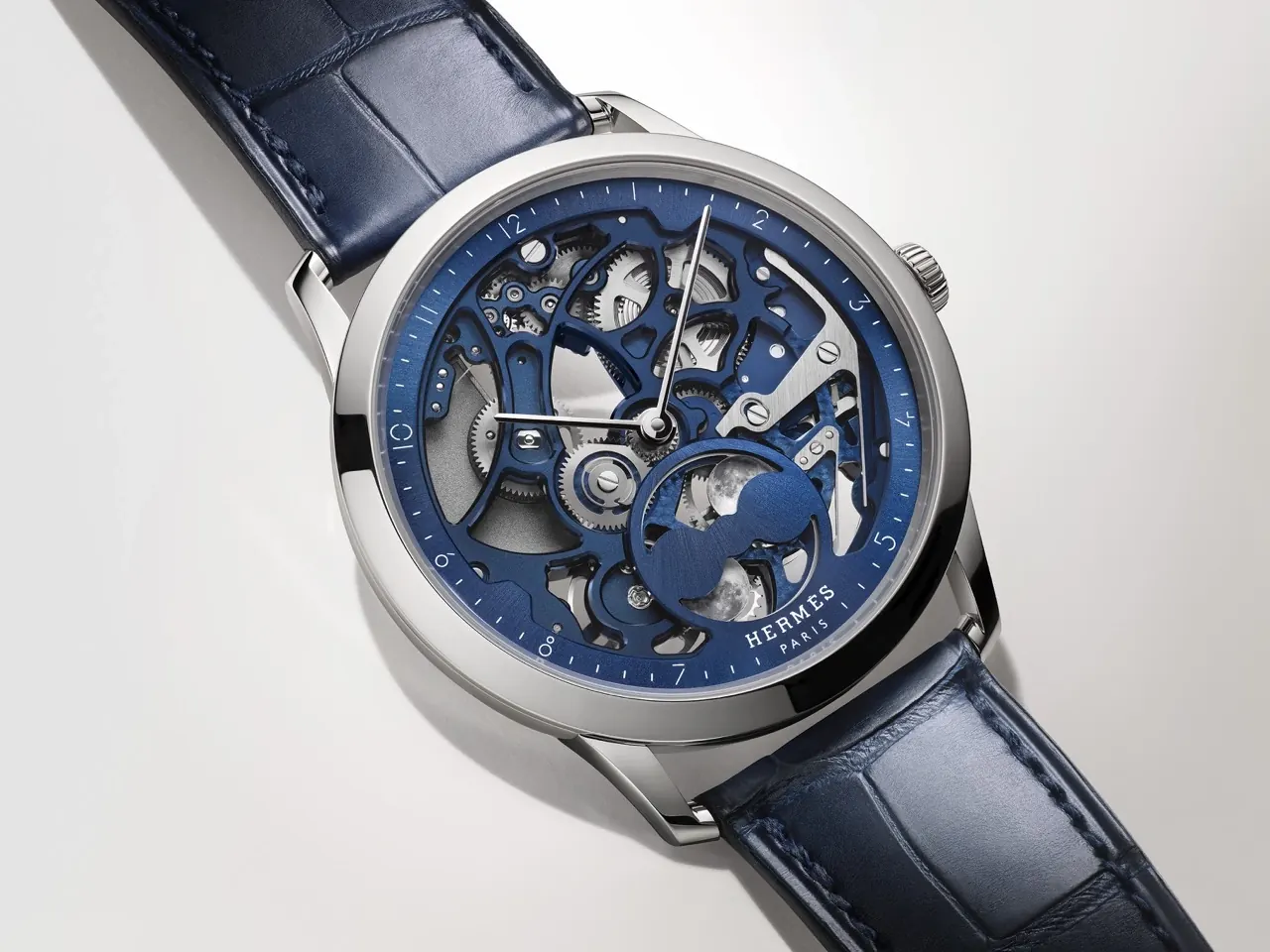 Hermès Slim d’Hermès Squelette Lune