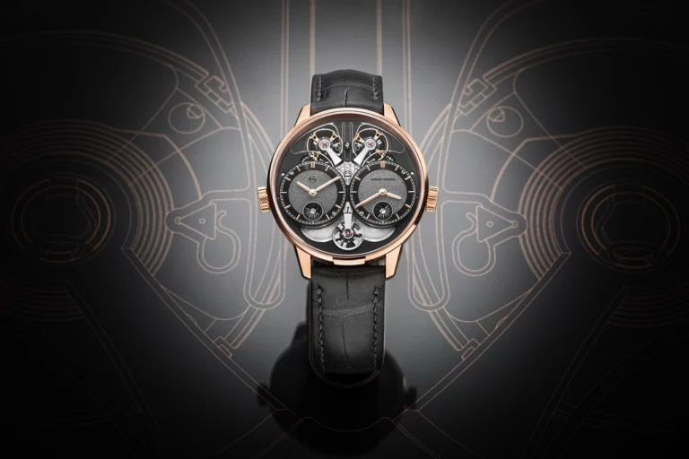 Armin Strom Dual Time GMT Resonance Rose Gold