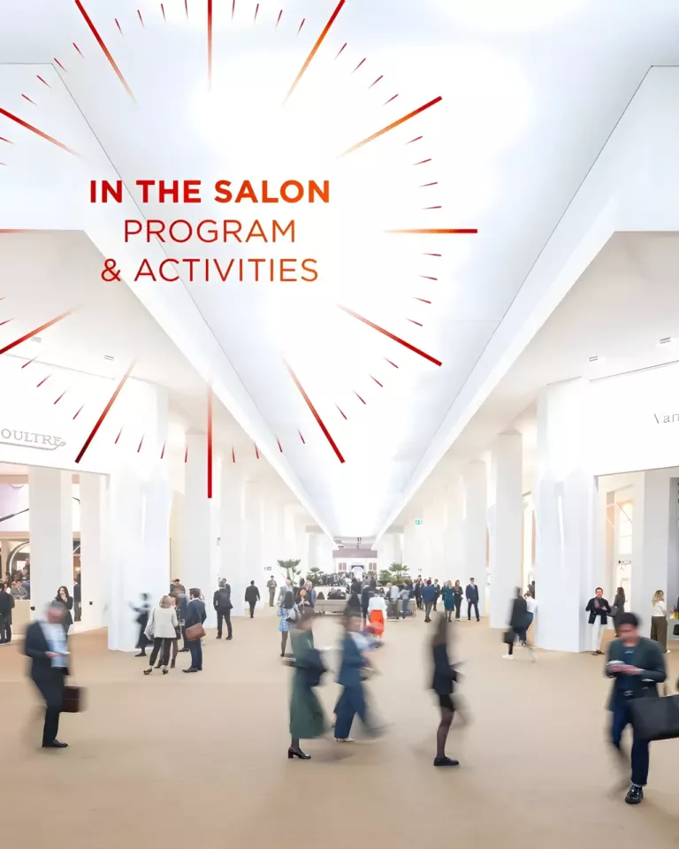 Watches and Wonders / In The Salon Program And Activities