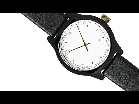 Squarestreet Watch – Minuteman – Two Hand:Black:Gold Review