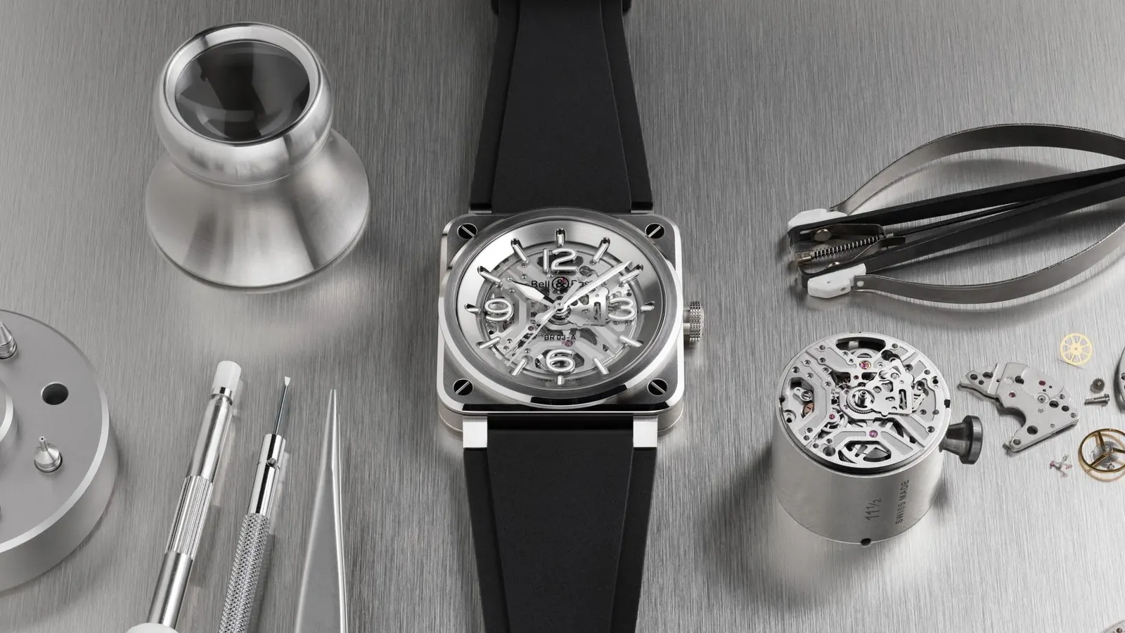 BELL & ROSS - Bell & Ross / BR-03 Skeleton Steel
