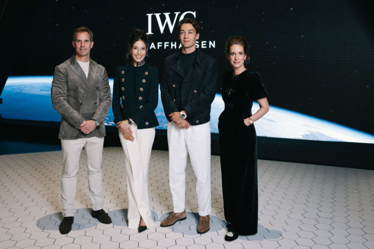 IWC Schaffhausen / Eileen Gu and George Russell at Watches and Wonders