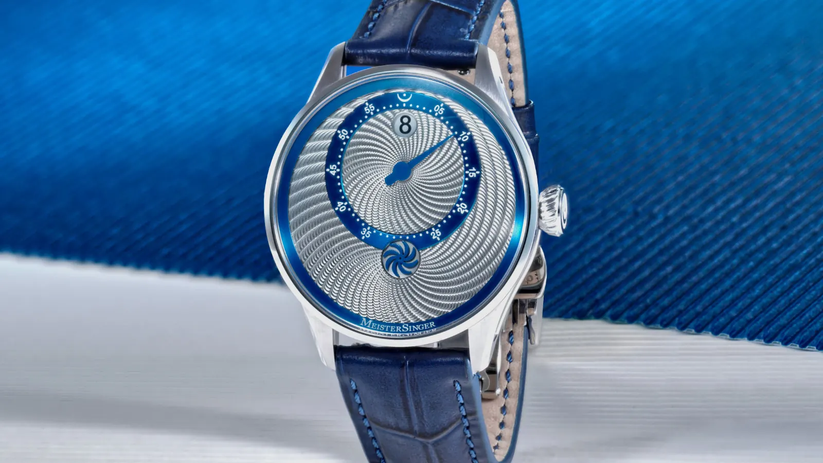 MEISTERSINGER - Souscription Panthero Jumping Hour Guilloche