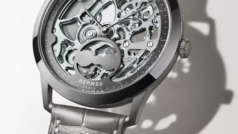 HERMES - Slim d Hermes Squelette Lune