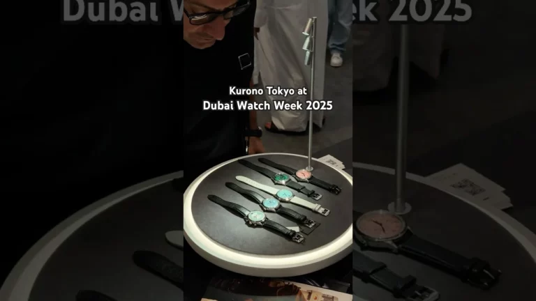 KURONO TOKYO - A Memorable Debut for KURONO TOKYO at Dubai Watch Week 2025