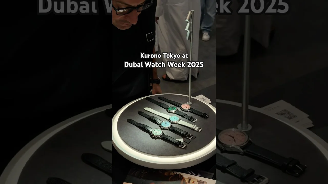 KURONO TOKYO - A Memorable Debut for KURONO TOKYO at Dubai Watch Week 2025