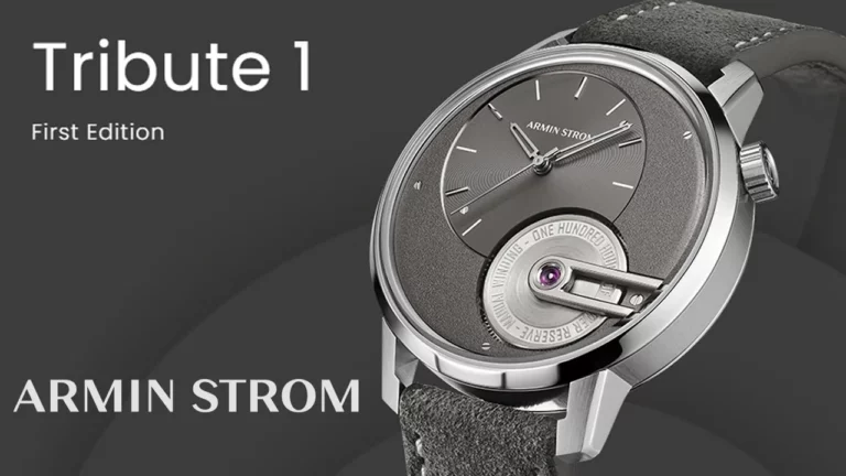 ARMIN STROM - A Modern Reinterpretation of Haute Horology: The ARMIN STROM Tribute 1 – First Edition