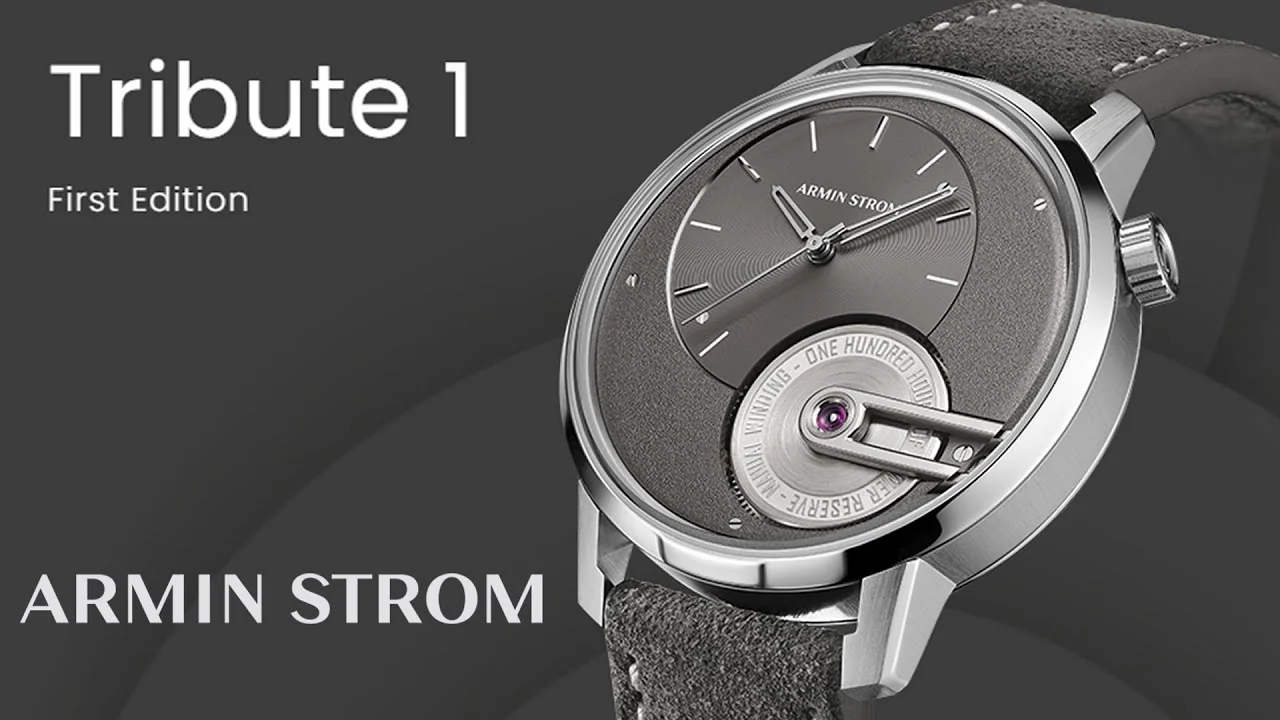 ARMIN STROM - A Modern Reinterpretation of Haute Horology: The ARMIN STROM Tribute 1 – First Edition