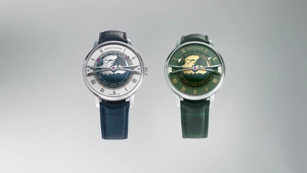ARNOLD & SON - A&S Globetrotter 42 St Blue & Green