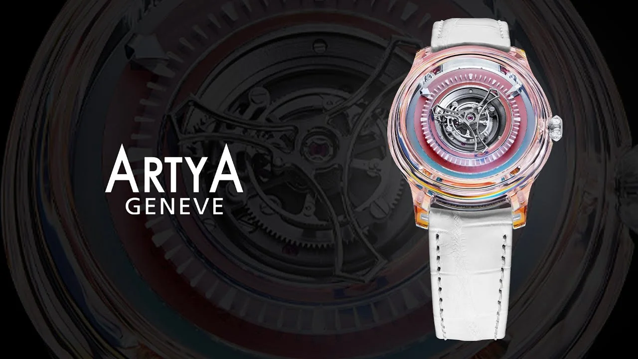 Artya Purity Central Tourbillon Iridescent Reveals Sapphire Innovation