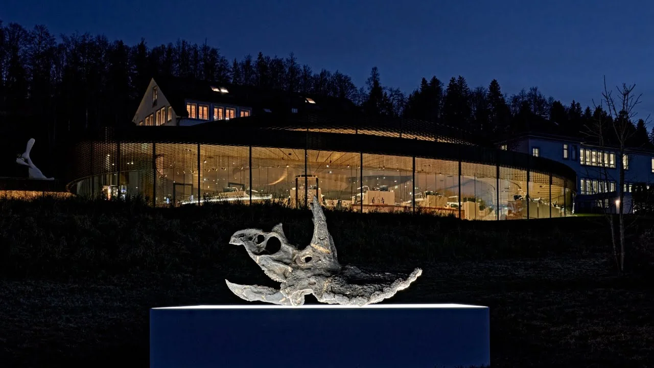 Audemars Piguet Bronze Triceratops Sculpture Bridges Art And Time