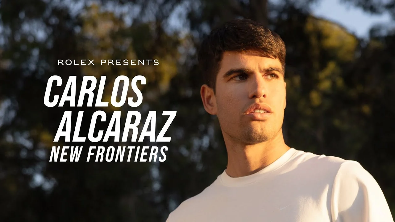 ROLEX - Carlos Alcaraz: A Journey to the Top in Rolex’s New Frontiers