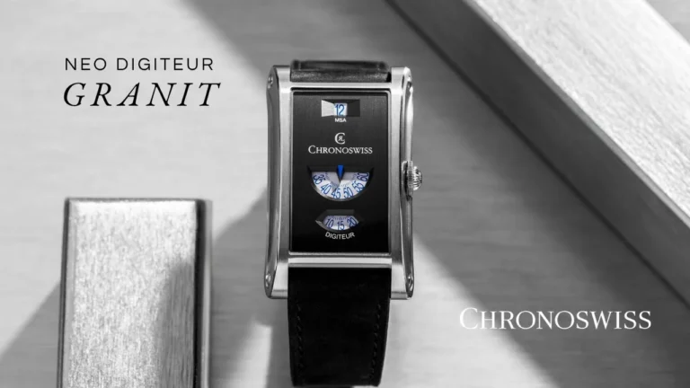 Chronoswiss Neo Digiteur Granit Reinvents a Timeless Classic