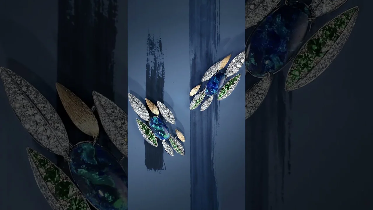 CHAUMET - Discover the Elegance of Bamboo High Jewelry Brooches