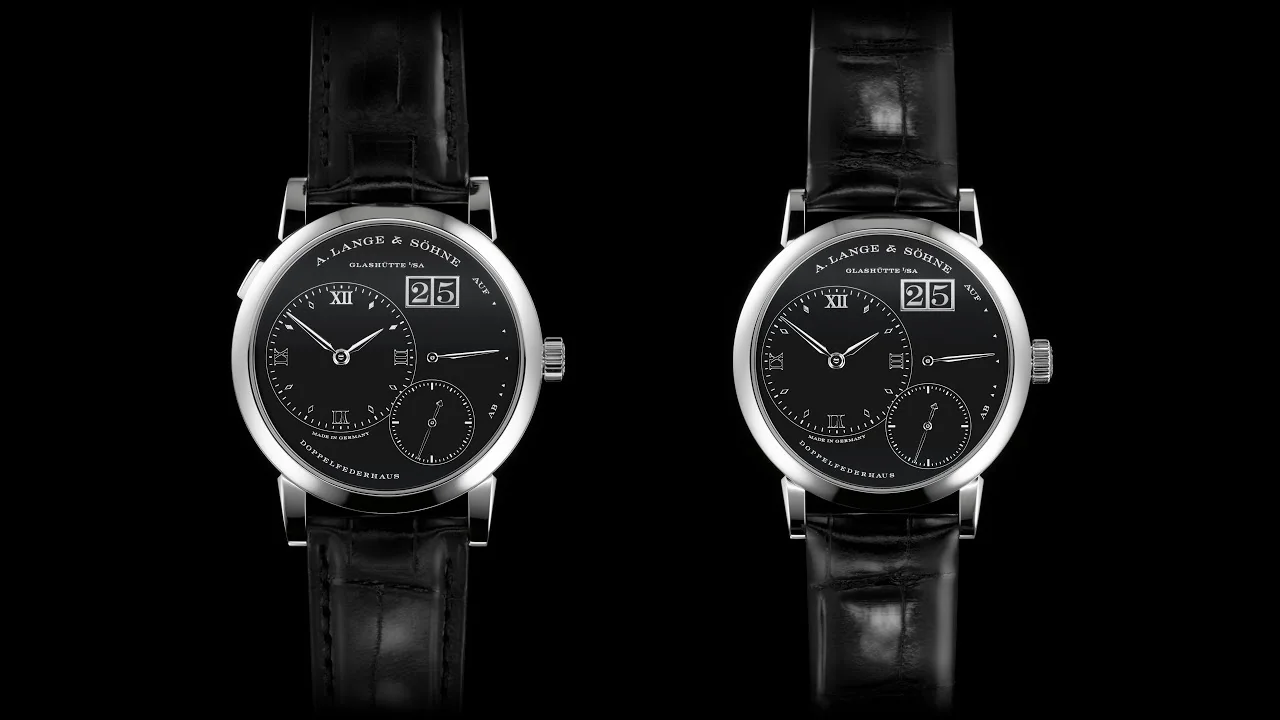 A. LANGE & SÖHNE - Discover the Elegance of LANGE 1 and LITTLE LANGE 1 in Platinum