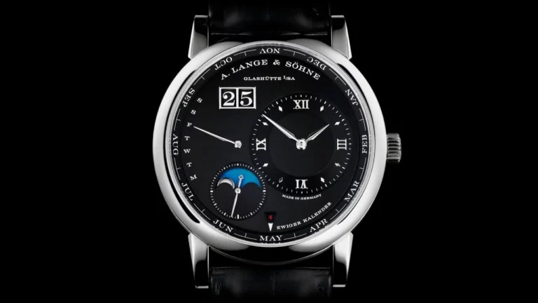 A. LANGE & SÖHNE - Discover the Elegance of the LANGE 1 PERPETUAL CALENDAR in Platinum