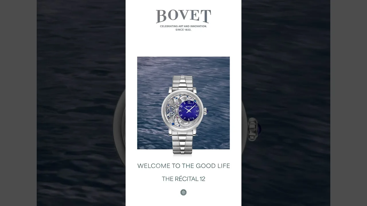 BOVET - Discover The Elegance of The Récital 12 Blue by BOVET