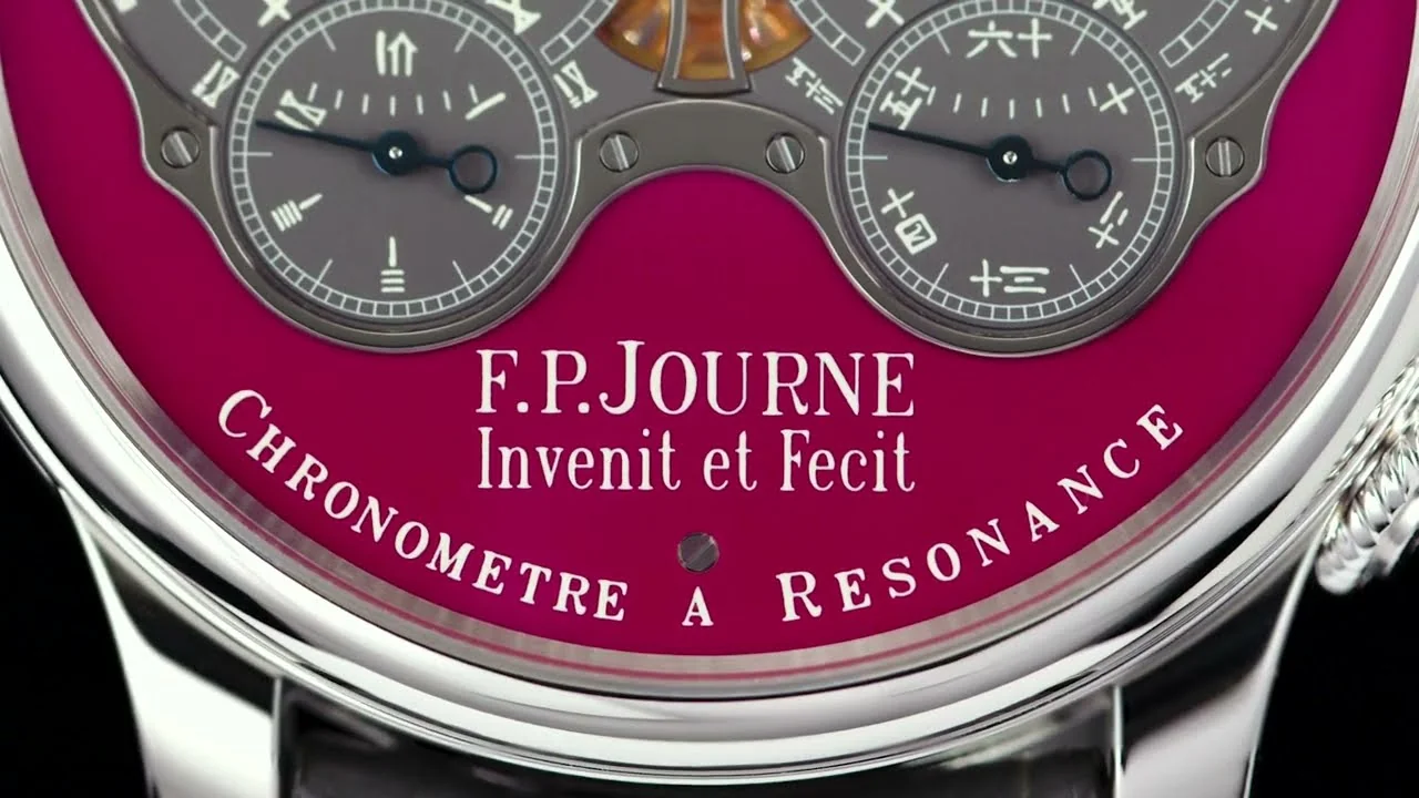 F.P. JOURNE - Discover the Exclusive F.P.Journe Chronomètre à Résonance Piece Unique