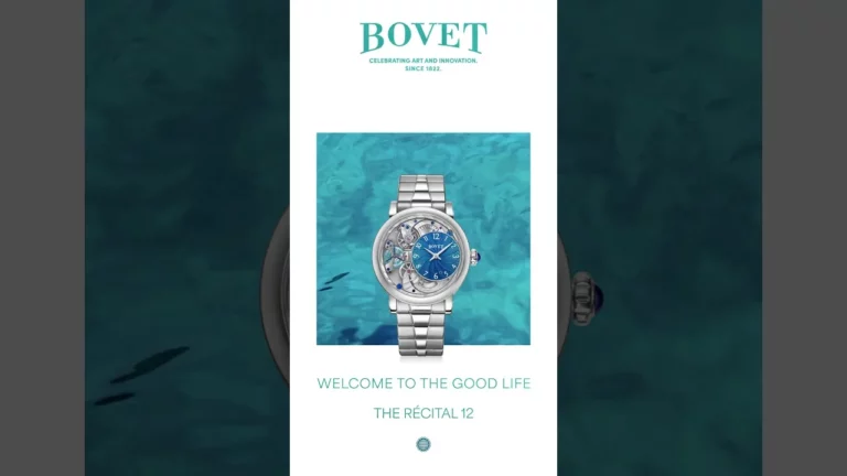 BOVET - Discover The Récital 12 Turquoise: A Perfect Fit for Your Life