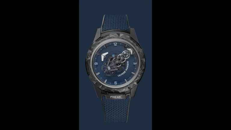 ULYSSE NARDIN - Discover the ULYSSE NARDIN Freak One Navy Blue Timepiece