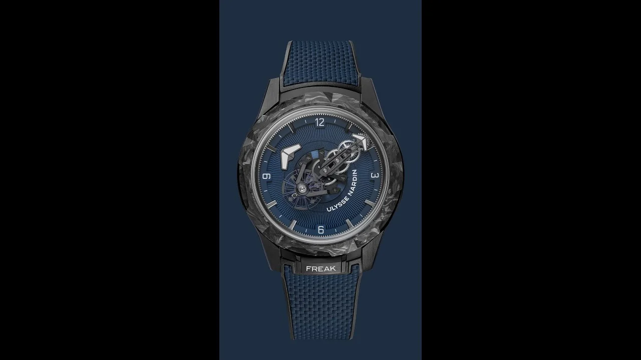 ULYSSE NARDIN - Discover the ULYSSE NARDIN Freak One Navy Blue Timepiece