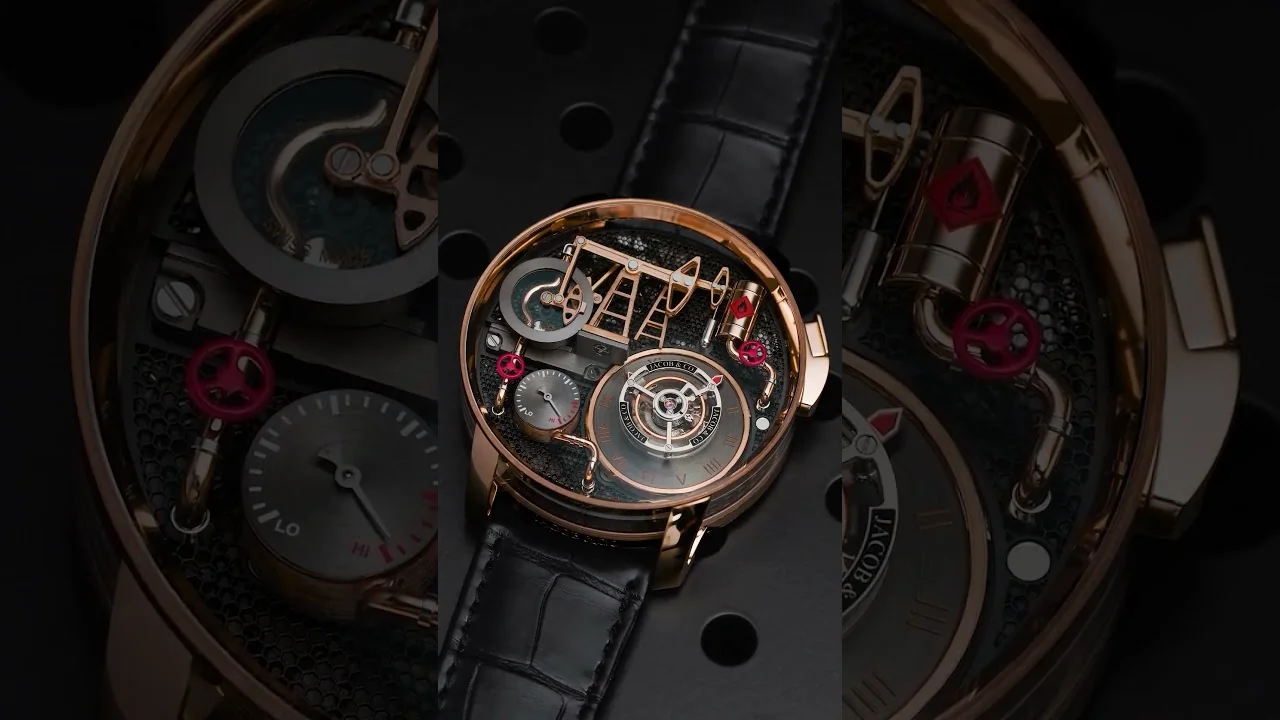 JACOB & CO - Discovering The Jacob & Co. Oil Pump Watch’s Unique Mechanism
