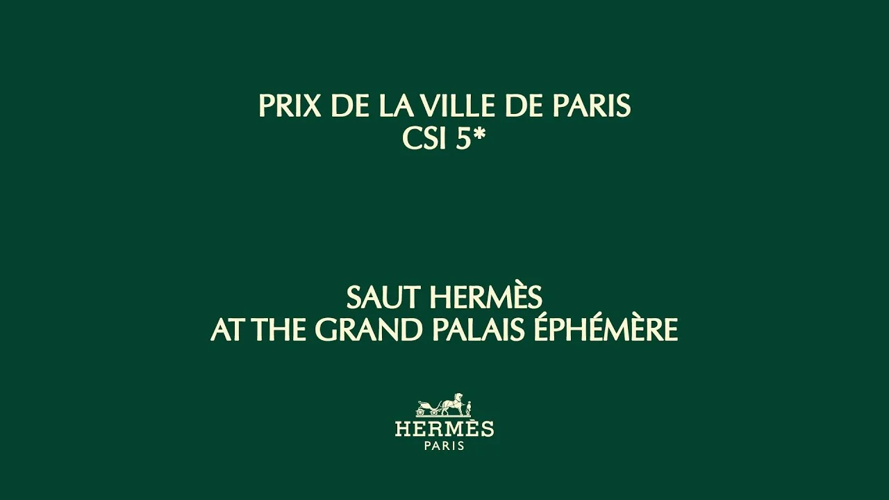 HERMÈS - Elegance and Equestrian Excellence at Saut Hermès 2023