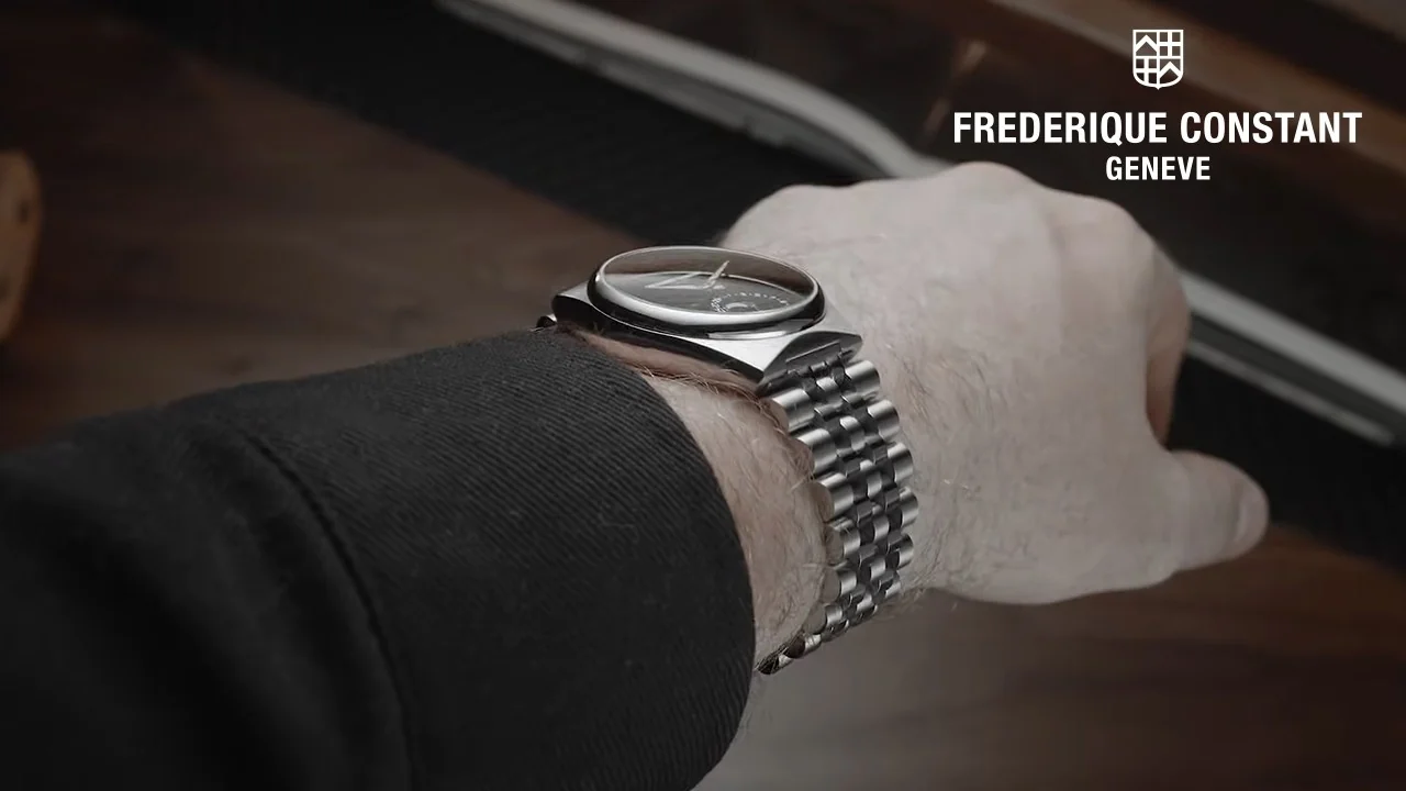 FREDERIQUE CONSTANT - Experience the Elegance of the Highlife Moonphase Date Manufacture Onyx Moon