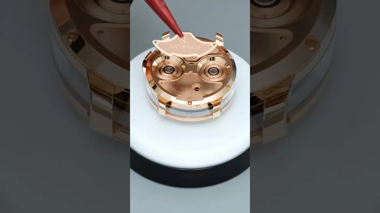 JACOB & CO - Experience the Innovative Design of the Jacob & Co. Oil Pump