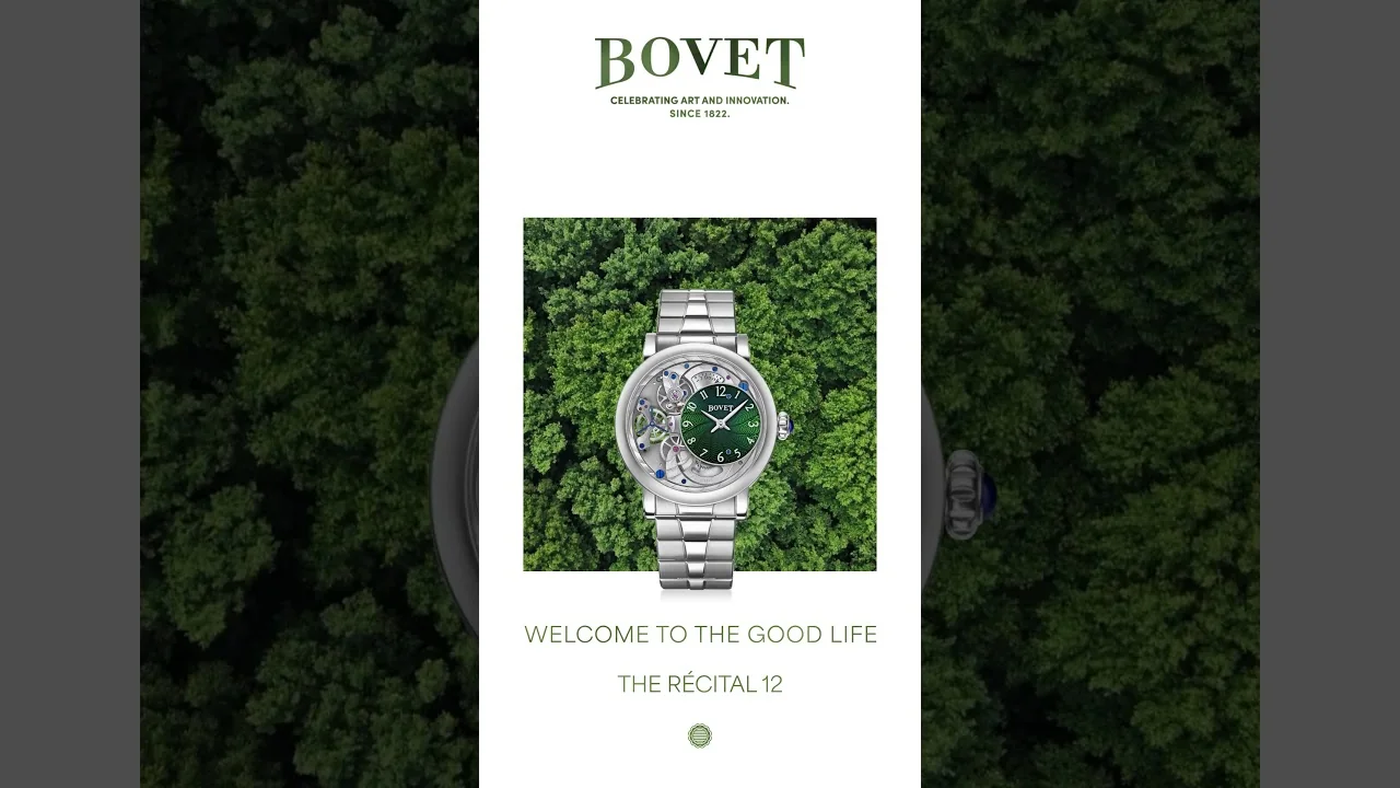 BOVET - Experience Timeless Elegance with The Récital 12 Green