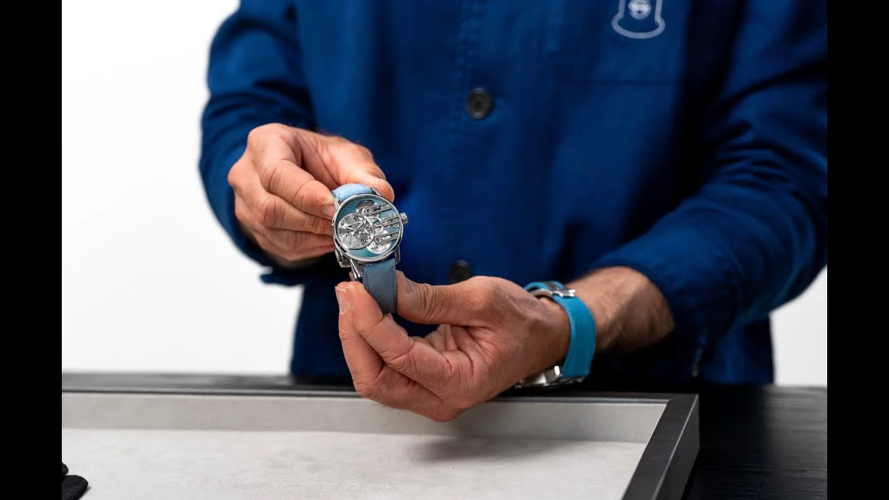 ARMIN STROM - Explore the Timeless Beauty of the Gravity Equal Force Ultimate Sapphire Blue