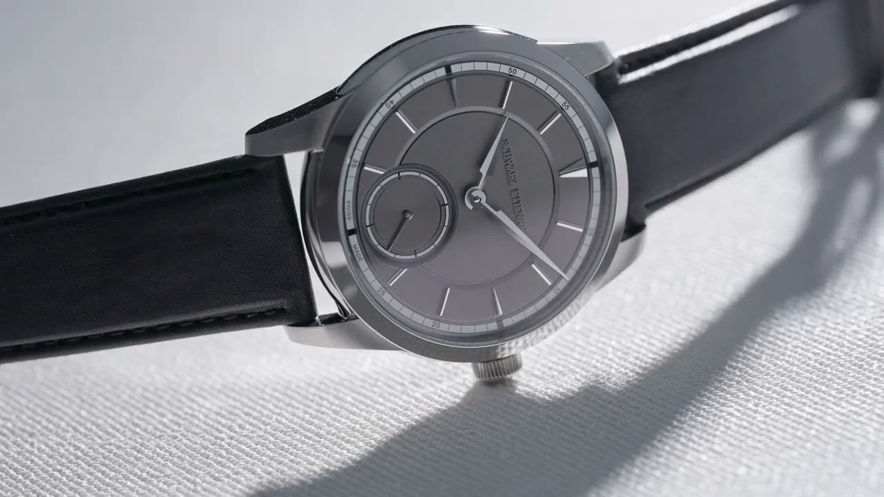 SCHWARZ ETIENNE - Exploring the Elegance of the 1902 PETITE SECONDE – Slate Grey-2