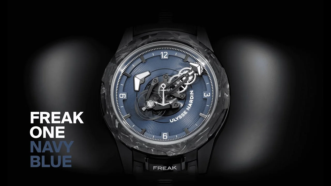 ULYSSE NARDIN - Exploring the Exceptional ULYSSE NARDIN Freak [ONE NAVY BLUE]