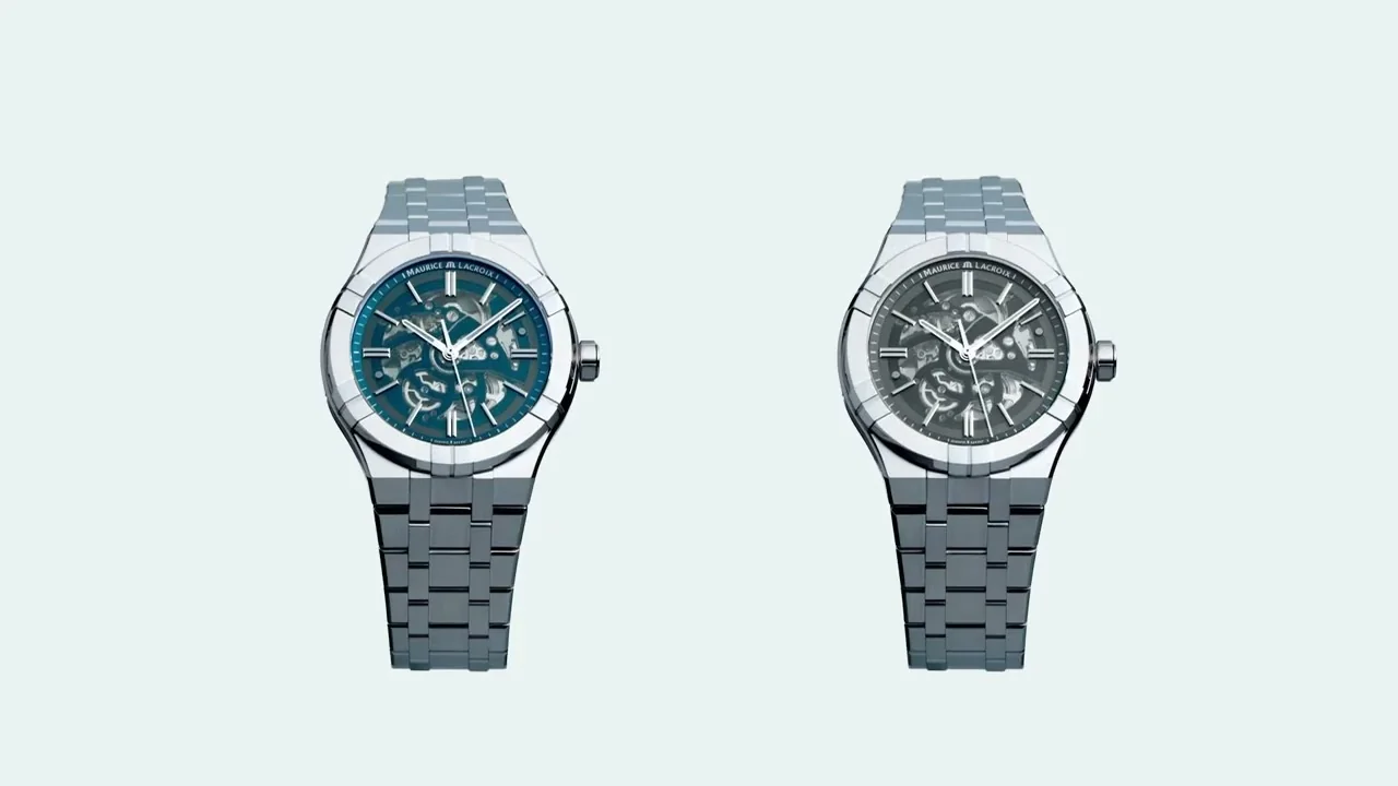 MAURICE LACROIX - Exploring the Innovative Design of AIKON Automatic Skeleton Watches